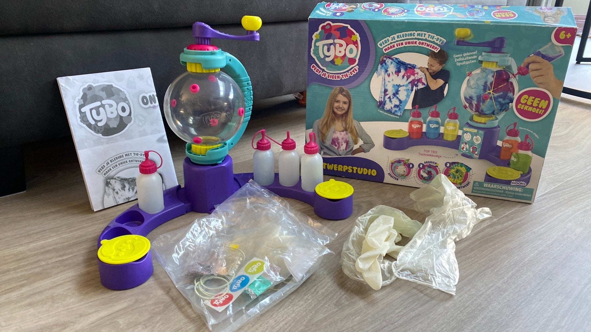 Tie dye set, Ophalen of Verzenden, Zo goed als nieuw, Knutselmateriaal