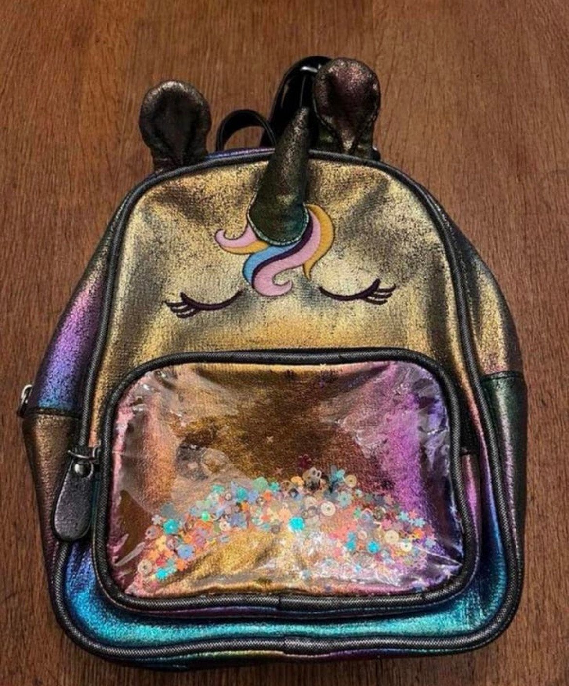 Rugzak unicorn eenhoorn glitters meisje, Overige merken, Minder dan 30 cm, Ophalen of Verzenden, Minder dan 25 cm