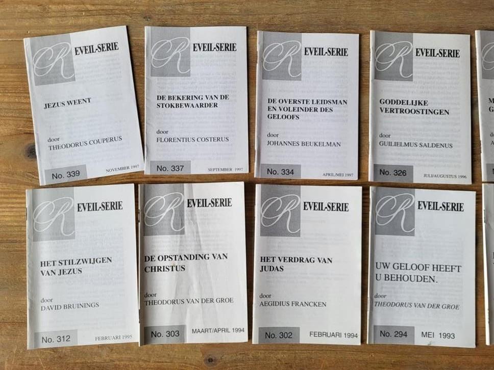Diverse Reveil Serie boekjes (preken), Ophalen, Gelezen, Diverse auteurs, Christendom | Protestants