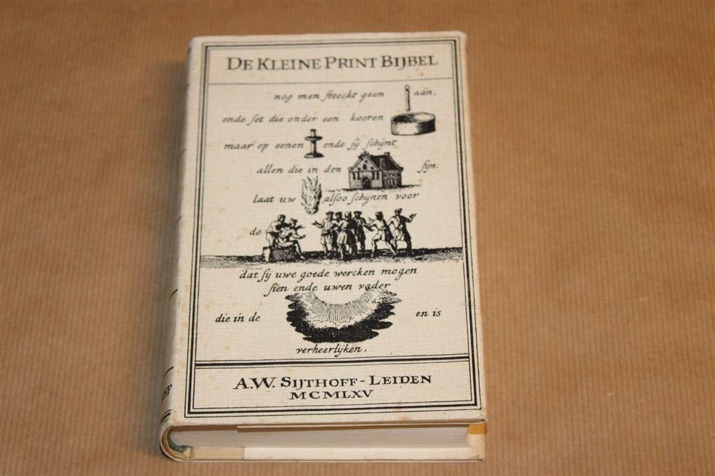 De Kleine Print-bybel — Facsimile Uitgave 1736 [1965], Antiek en Kunst, Ophalen of Verzenden
