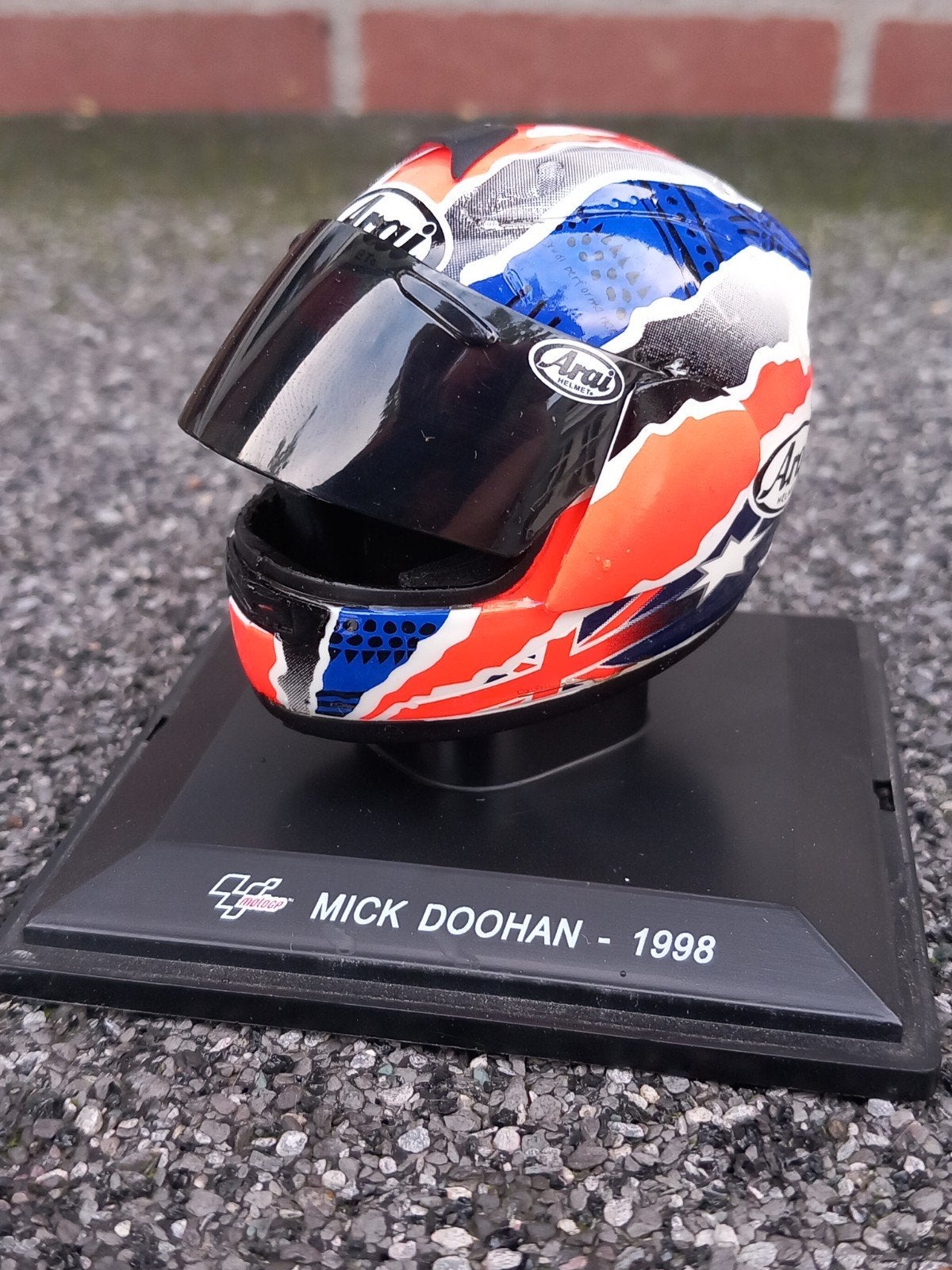 Altaya helm Mick Doohan 1998 1:5, Hobby en Vrije tijd, Ophalen of Verzenden, Nieuw, 1:5 t/m 1:8, Motor