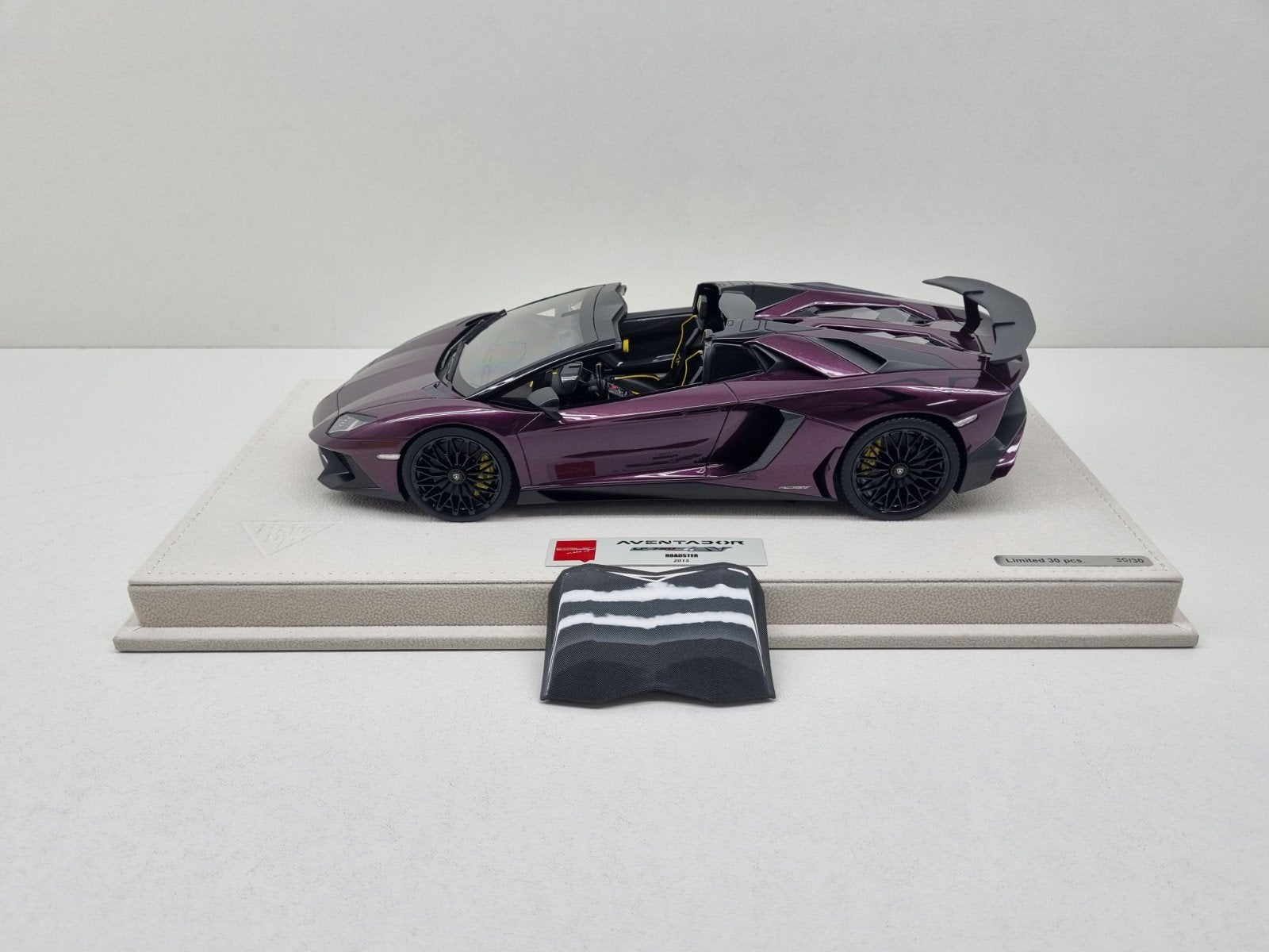 Make Up Lamborghini Aventador SV Roadster Nr. 30/30 1:18 Nie, Ophalen of Verzenden, Nieuw, Auto