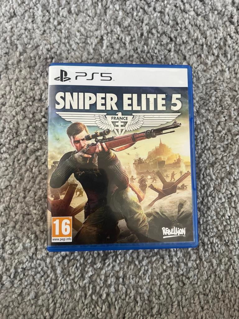 Sniper Elite 5 Playstation 5, Spelcomputers en Games, Ophalen of Verzenden, Gebruikt, Shooter, Vanaf 16 jaar
