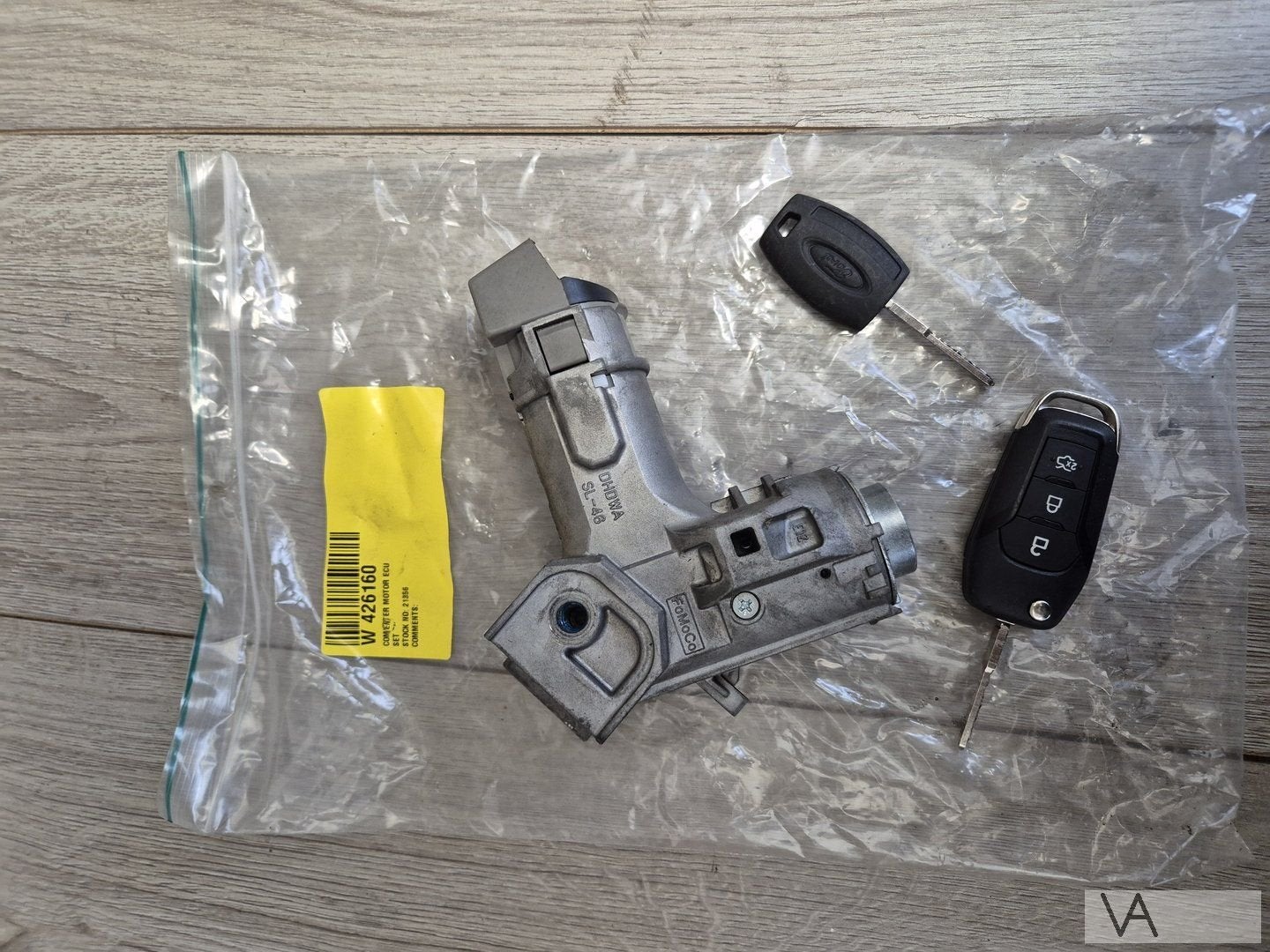 Ford Fiesta / B-max / Ka+ contactslot met sleutel 2013-2018, Gebruikt, -, -, Ophalen of Verzenden