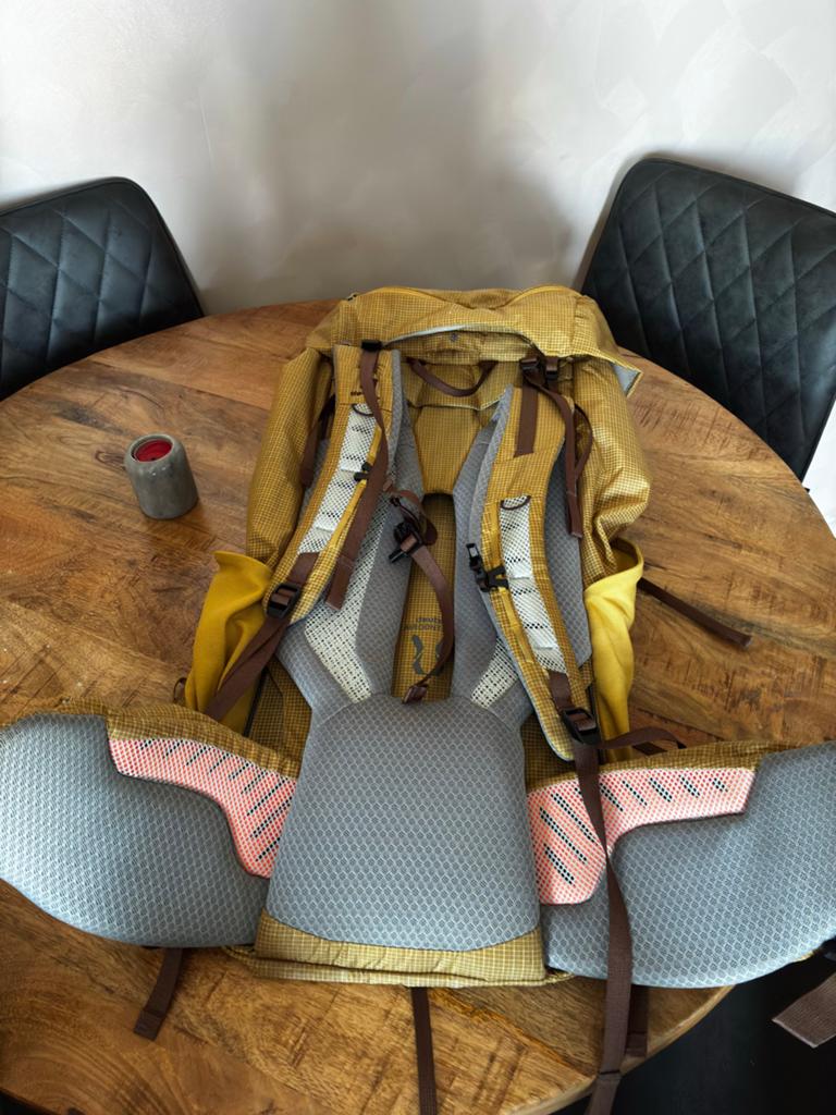 Deuter Aircontact Ultra 50 + 5 Liter Trekkingrugzak, Ophalen of Verzenden, Zo goed als nieuw, Rugzak