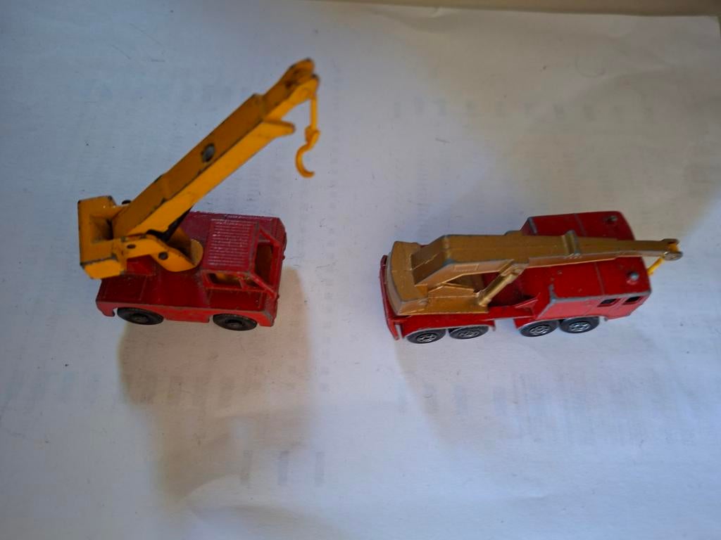 Matchbox Lesney Kranen: Iron Fairy No.42, 8 wheel No.30c, Ophalen of Verzenden, Gebruikt, Bus of Vrachtwagen