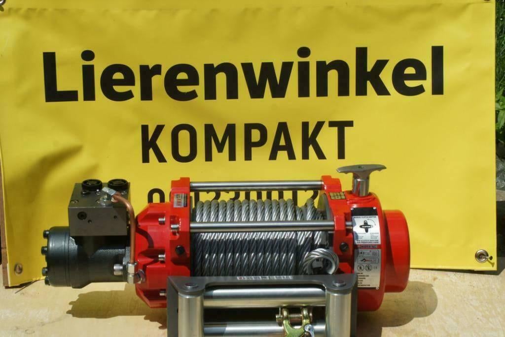 Hydraulische lier 7 Ton KOMPAKT 26m 12 mm kabel hydraul rem
