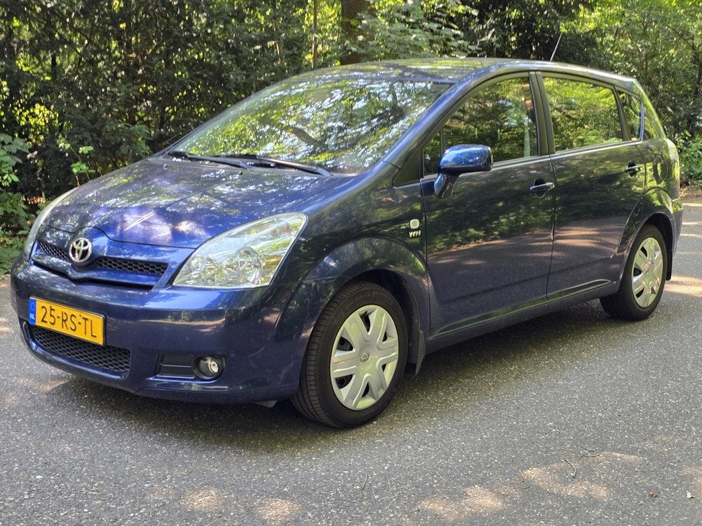 Toyota Corolla Verso 1.8 VVT-i Sol 7p Automaat, Auto's, Toyota, Gebruikt, 4 cilinders, 129 pk, Blauw