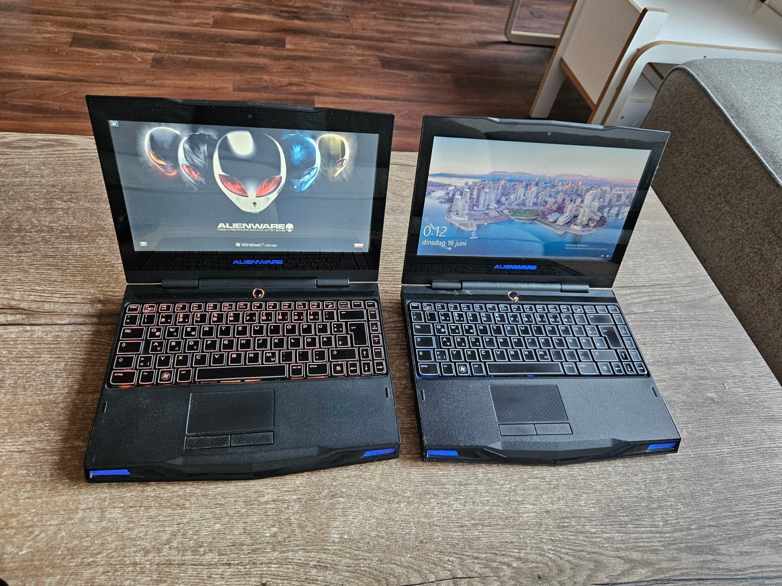 Alienware m11x r1 en r2, Computers en Software, Windows Laptops, Ophalen, Gebruikt, 11 inch, Onbekend