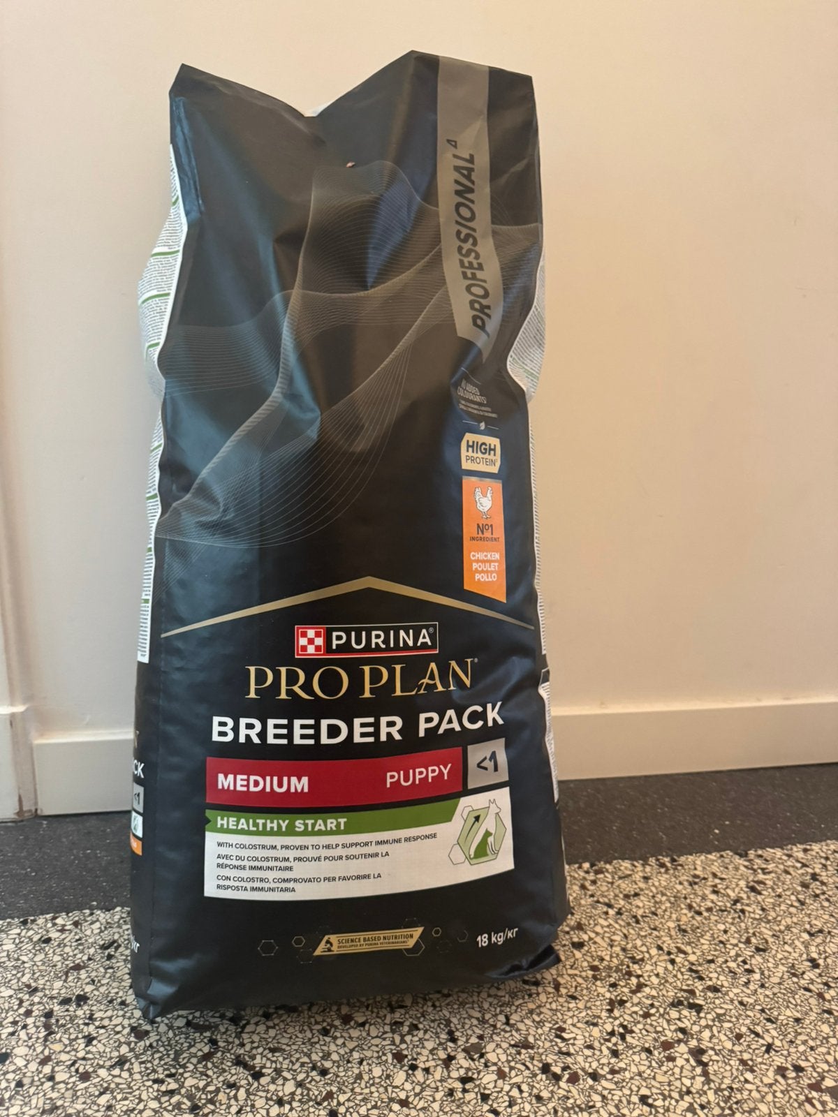 Purina Proplan medium puppy 18kg. Ongeopend, Dieren en Toebehoren, Dierenvoeding, Ophalen, Hond