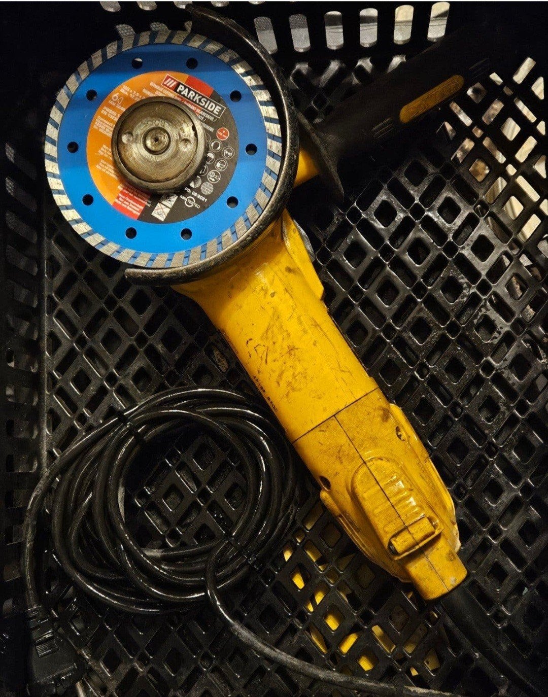 krachtig dewalt haakse slijpermachine 1400 watt € 70., Ophalen of Verzenden, 1000 watt of meer, Haakse handslijpmachine
