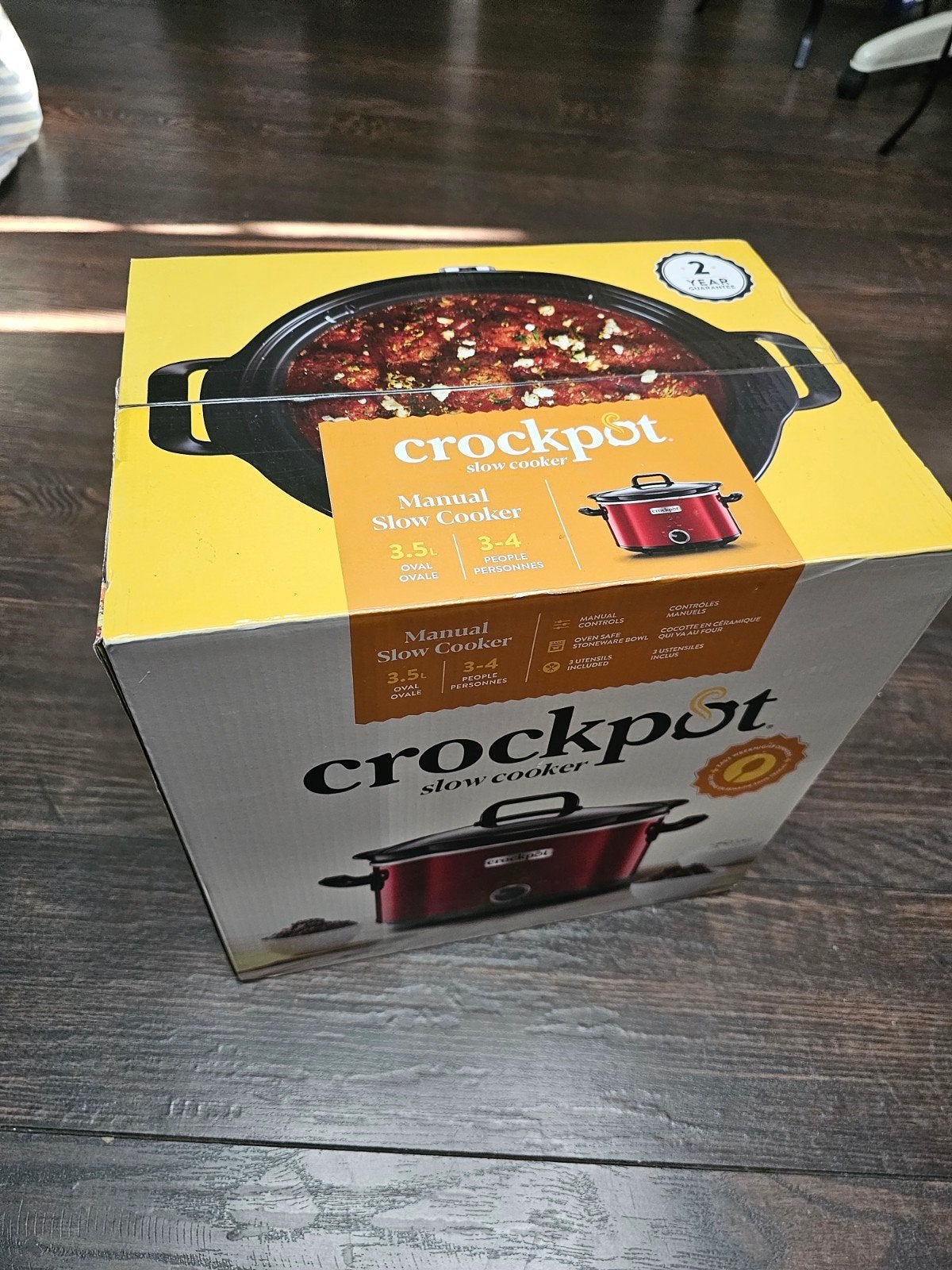 crock pot nieuw in doos SCV400RD  Slow Cooker, Ophalen, Nieuw