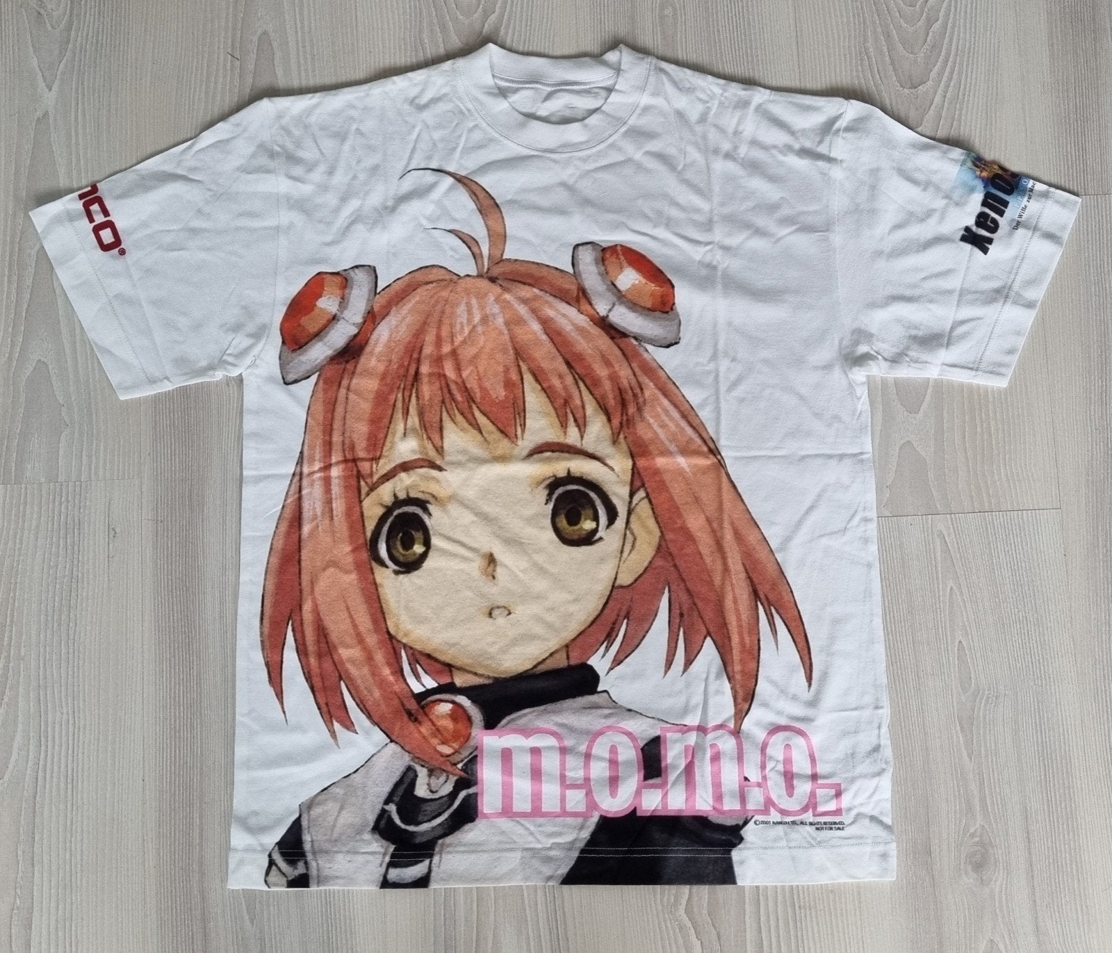 Vintage Xenosaga M.O.M.O. T-shirt Anime Manga Gaming, Spelcomputers en Games, Games | Sony PlayStation 2, Ophalen of Verzenden