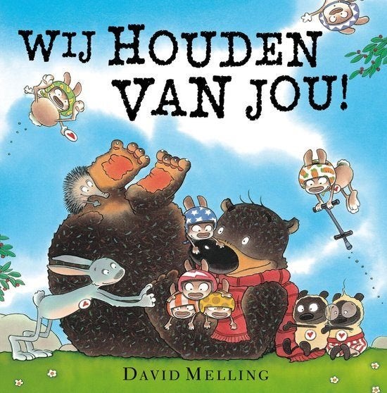 David Melling  -  Wij Houden Van Jou  (Hardcover/Gebonden), Ophalen of Verzenden, Zo goed als nieuw