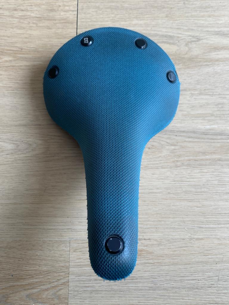 Brooks C17 Cambium Zadel - Zo goed als nieuw, Fietsen en Brommers, Fietsonderdelen, Ophalen of Verzenden, Zo goed als nieuw, Zadel