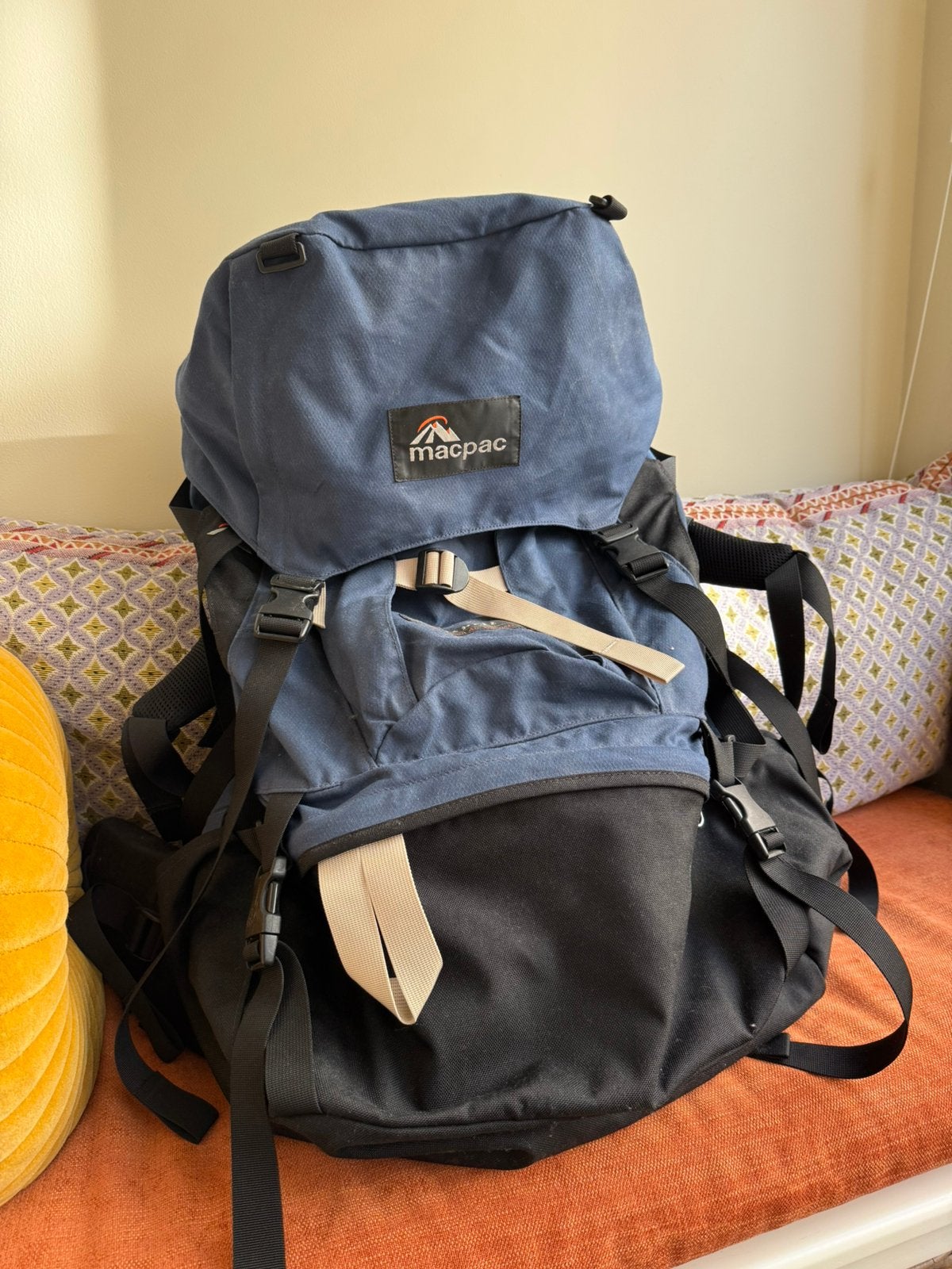 Zgan Macpac backpack Esprit dames, Overige merken, 40 cm of meer, Zo goed als nieuw, 60 cm of meer