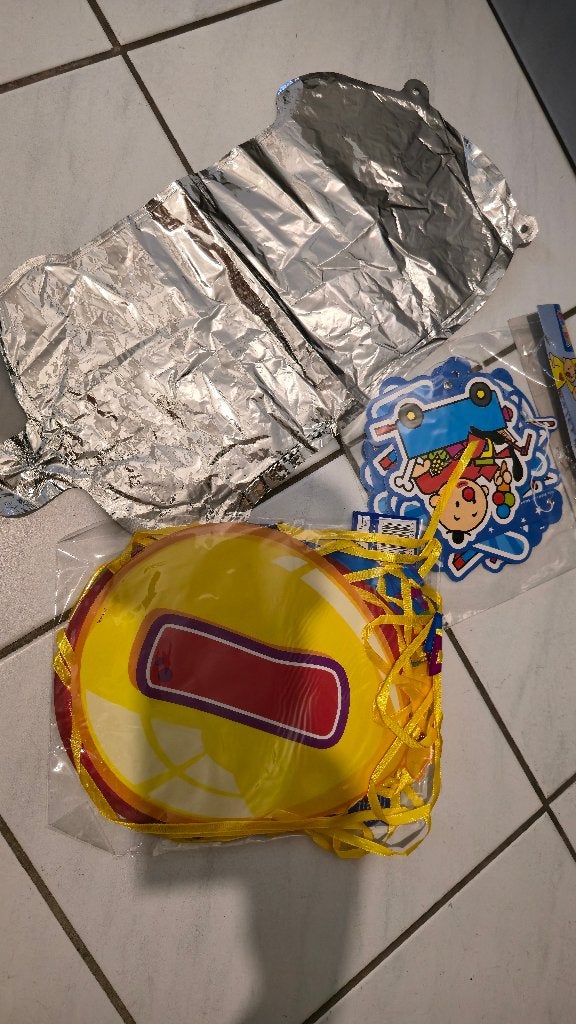 Versiering 1 jaar Bumba en vlaggen, Ophalen of Verzenden, Zo goed als nieuw, Versiering, Verjaardag