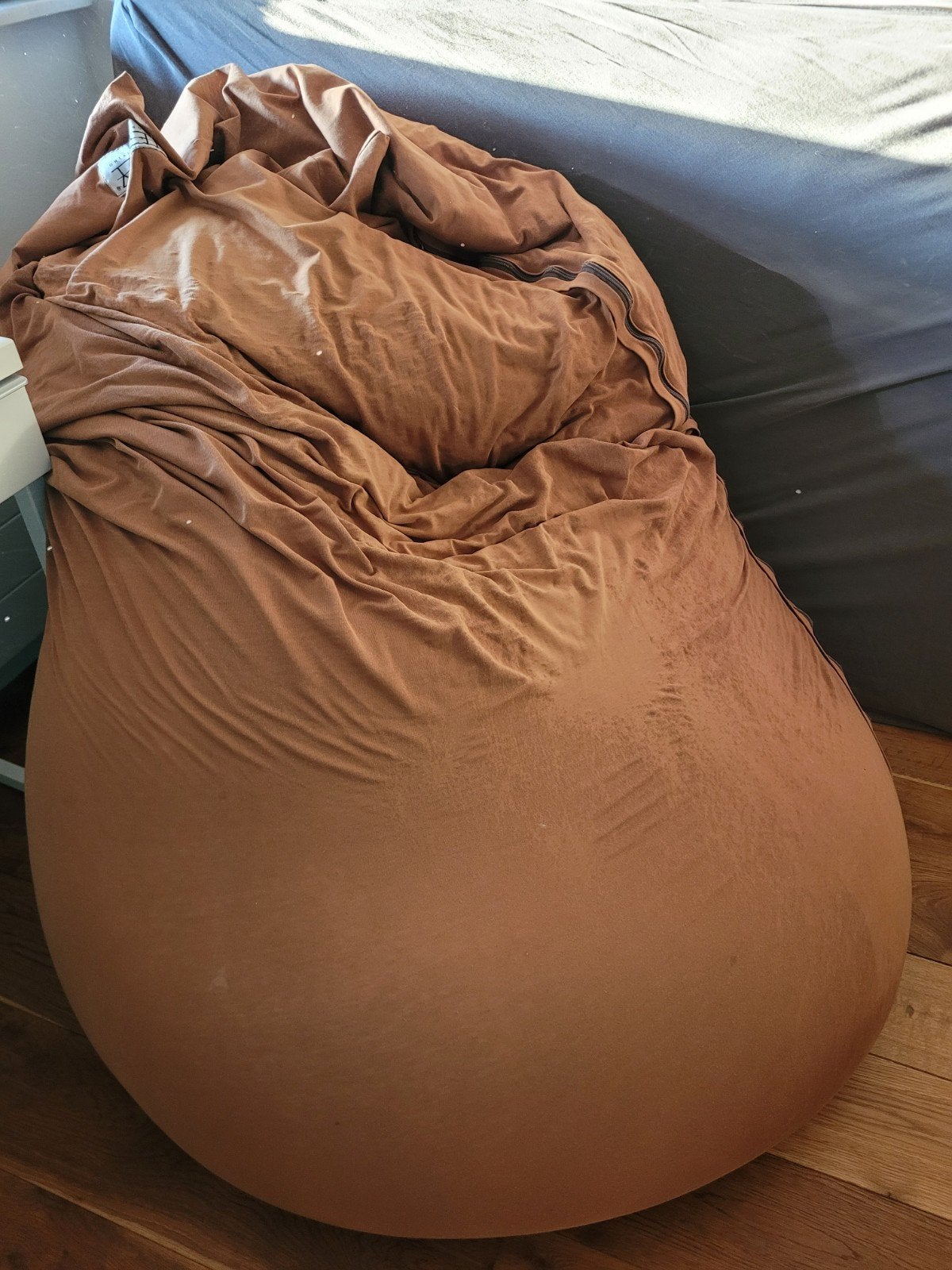 zitzak Terapy Baloo 2x1x0,5m, Ophalen, Gebruikt, Bruin, Zitzak