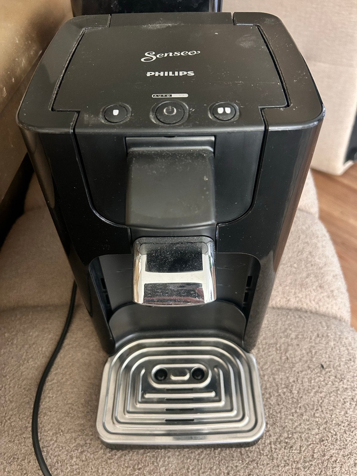 Philips Senseo koffiezetapparaat - Zwart, Koffiepads en cups, Gebruikt, Koffiemachine, Ophalen of Verzenden