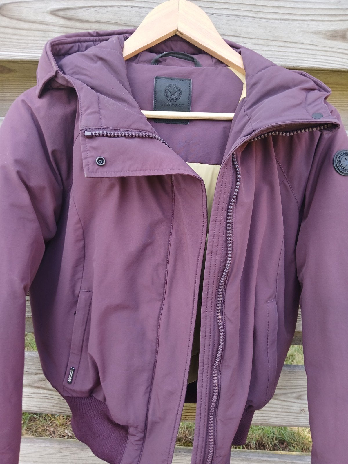 AIRFORCE meisjes bomber jack,kleur purple maat 16 (176), Ophalen, Meisje, Zo goed als nieuw, Airforce
