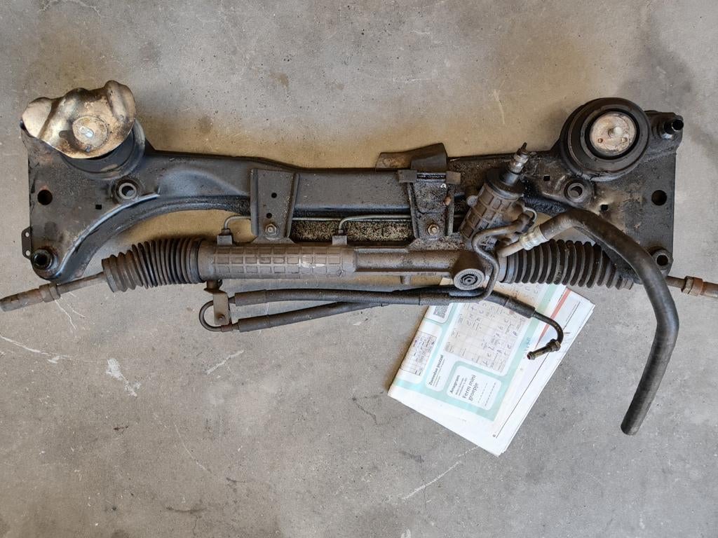 Stuurhuis subframe motorsteunen BMW E46 320i M54 vooras, Auto-onderdelen, Besturing, Ophalen, BMW