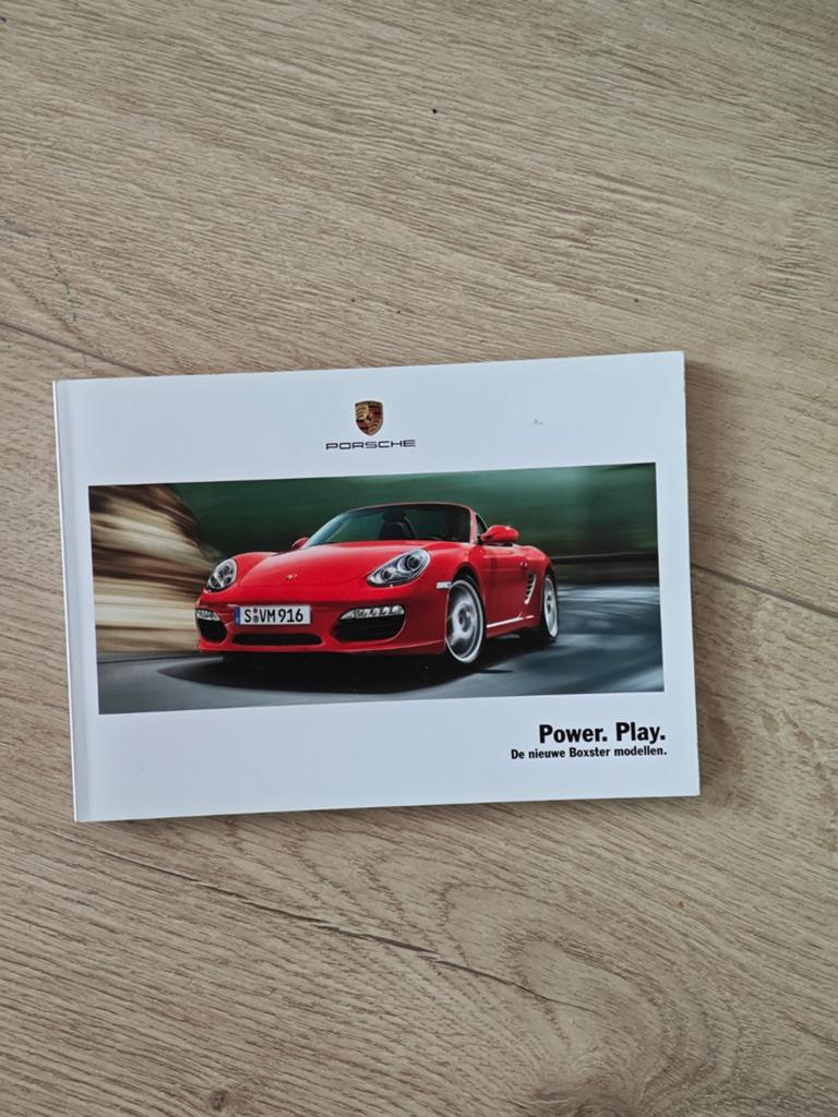 Porsche Boxster modellen brochure, Ophalen of Verzenden, Zo goed als nieuw, Porsche, Porsche AG