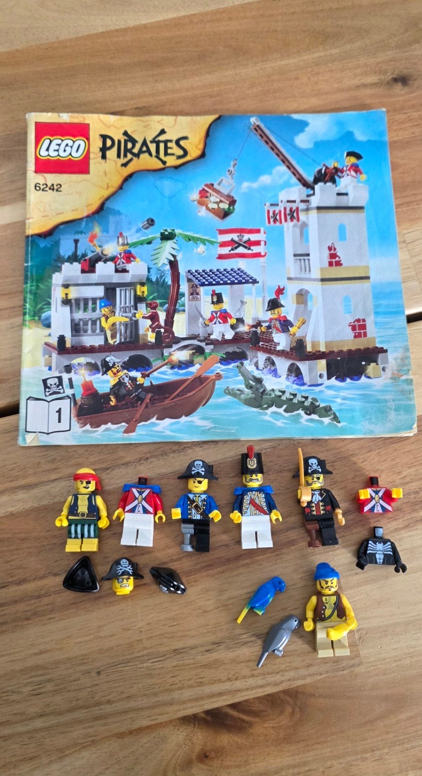 Lego Pirates 6242, Ophalen of Verzenden, Zo goed als nieuw, Complete set, Lego