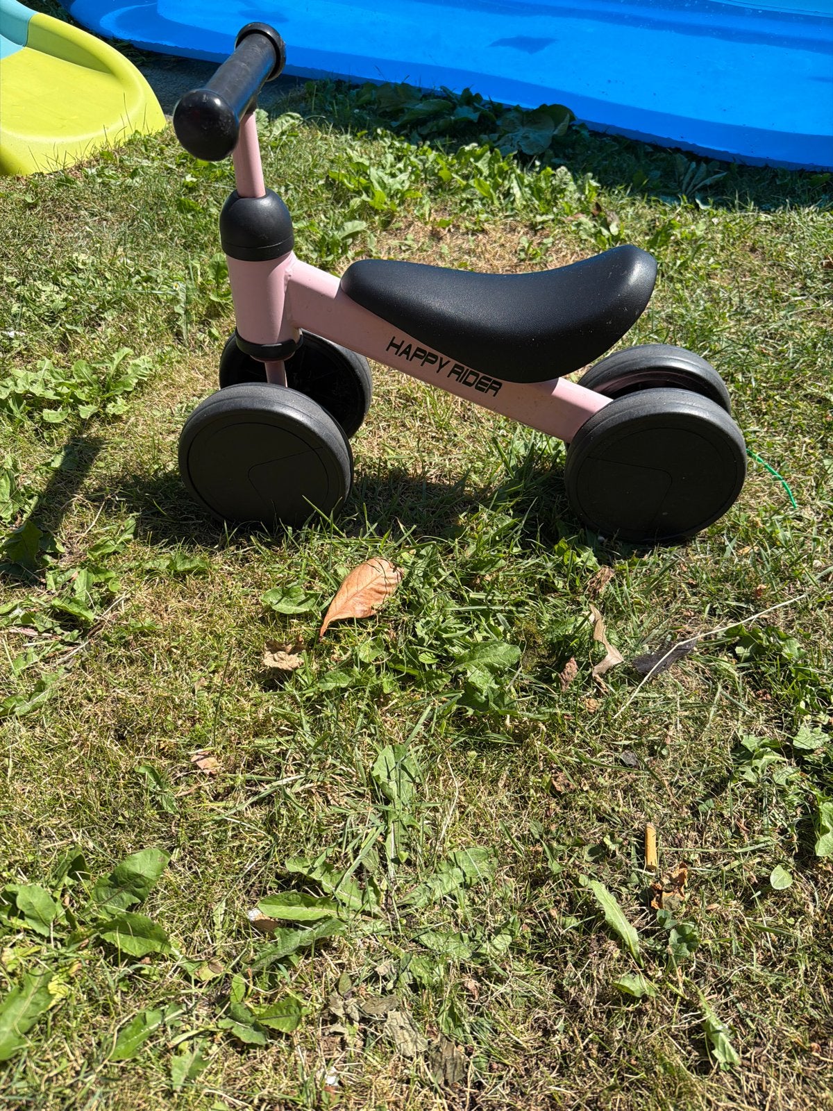 Roze loopfietsje Happy Rider voor de allerkleinsten, Ophalen, Gebruikt, Loopfiets