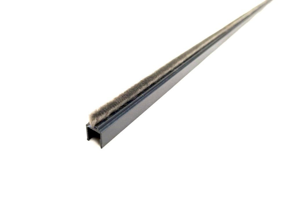 1x Zijstrip tbv glazen schuifwand -  Antraciet RAL7016, Ophalen