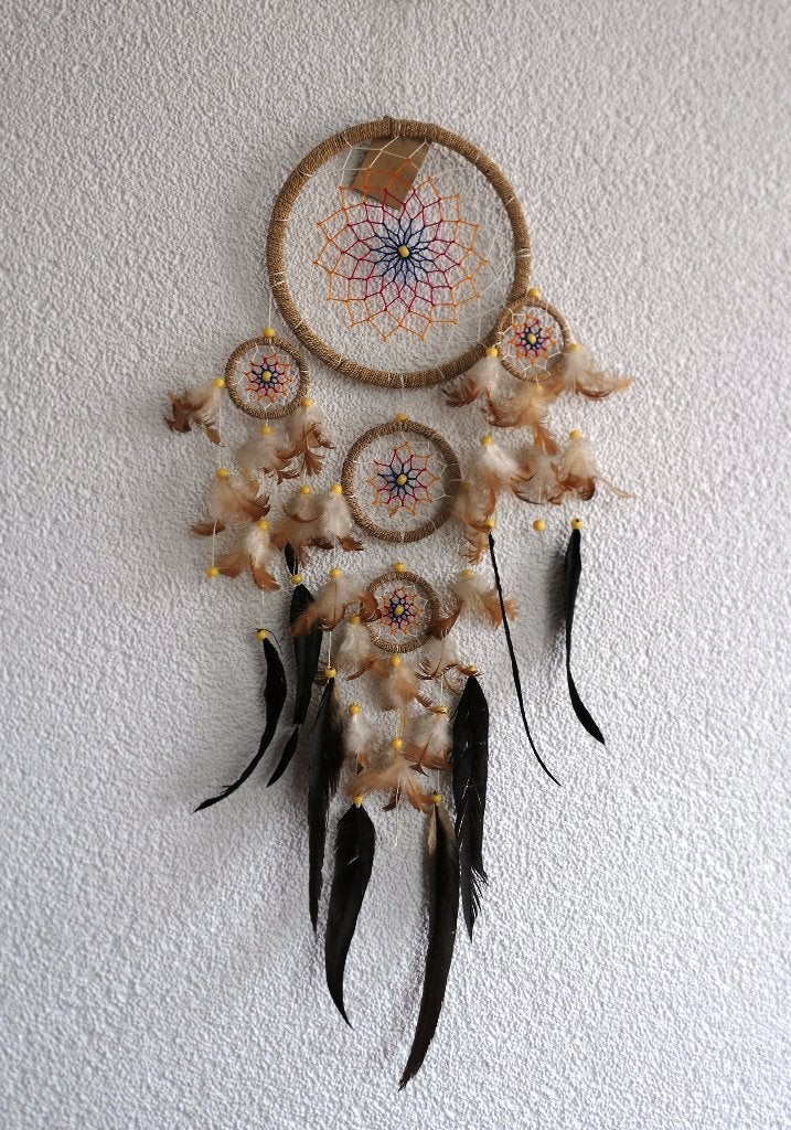 Grote Dromenvanger XL - Boho / Ibiza Stijl, Boho, Ophalen of Verzenden, Zo goed als nieuw, 75 cm