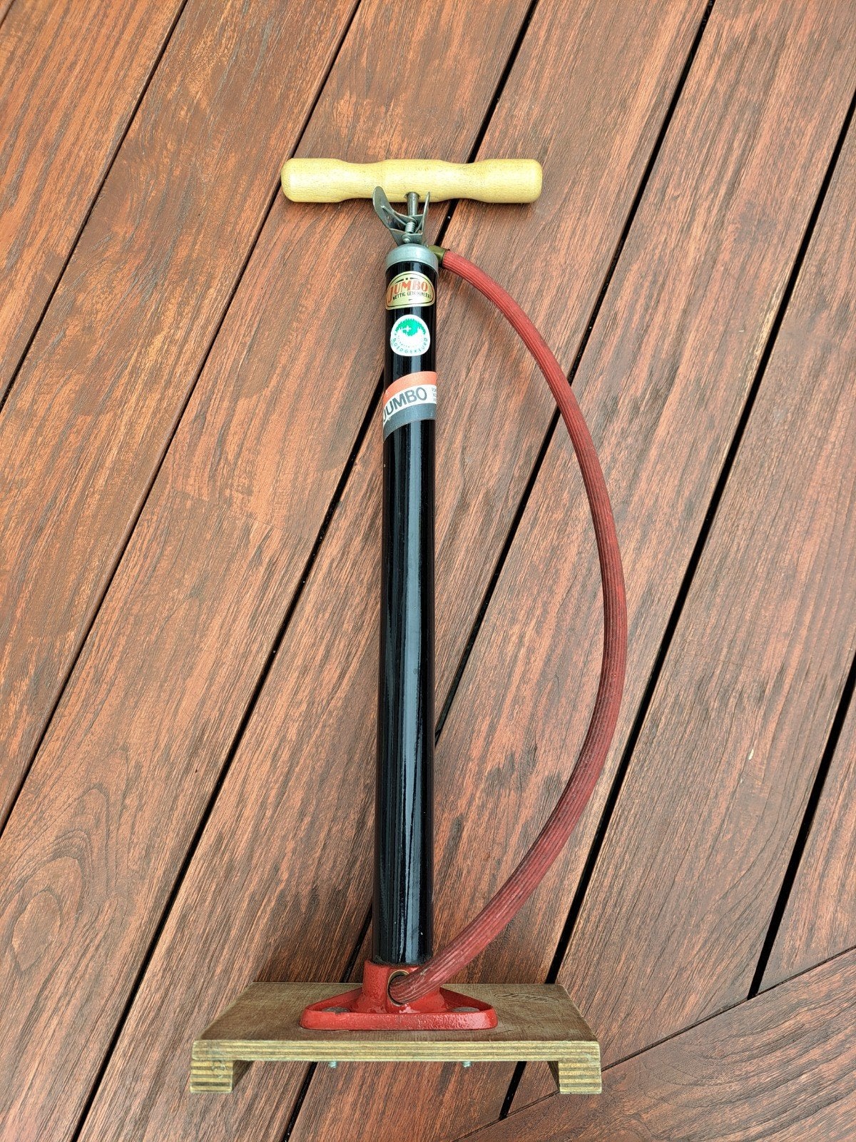 Jumbo fietspomp, Ophalen of Verzenden, Gebruikt