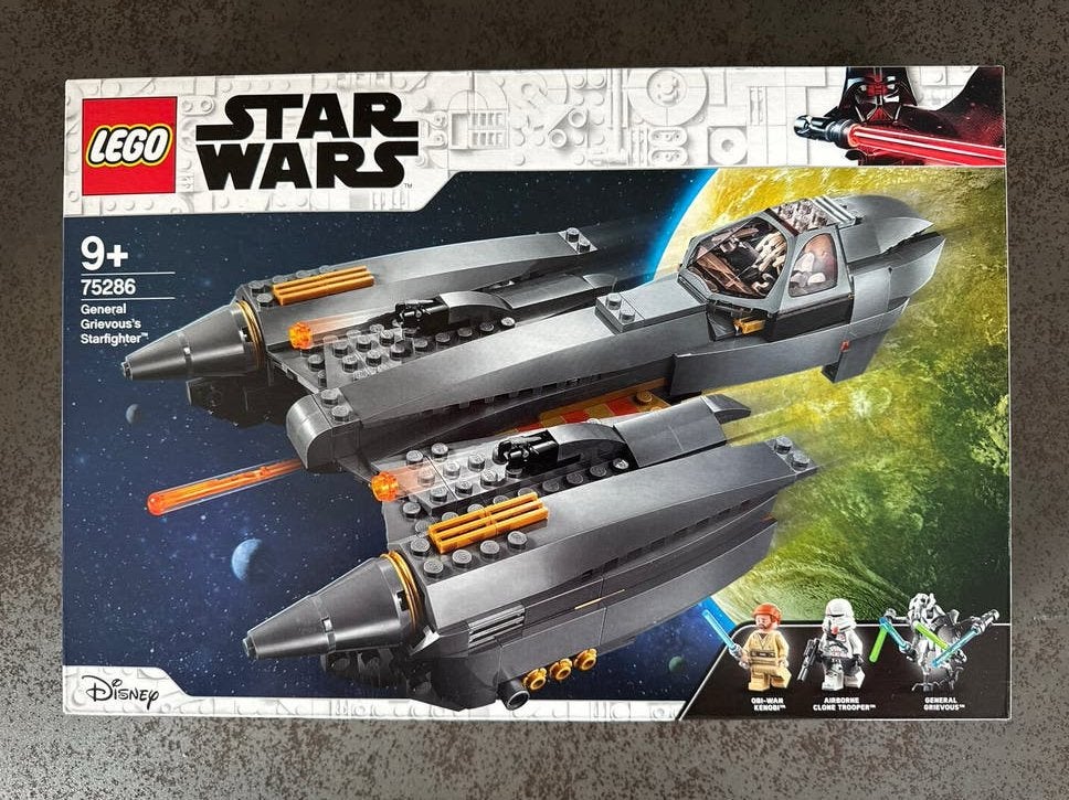 LEGO Star Wars 75286 General Grievous's Starfighter NIEUW, Inclusief minifiguren, Star Wars, Lego, Nieuw