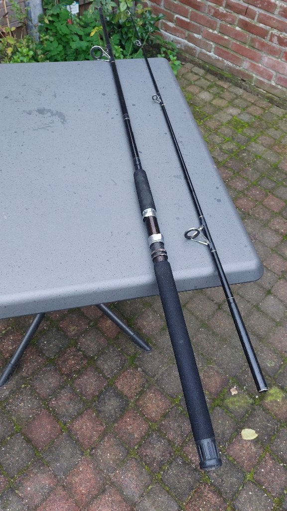 werphengel, Watersport en Boten, Ophalen, Gebruikt, Complete hengel