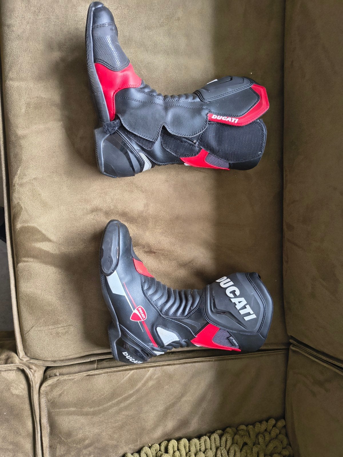 Ducati Alpinestars Speed Two C1 WP Motorlaarzen Maat 43, Motoren, Kleding | Motorkleding, Ducati Alpinestars, Heren, Ophalen of Verzenden