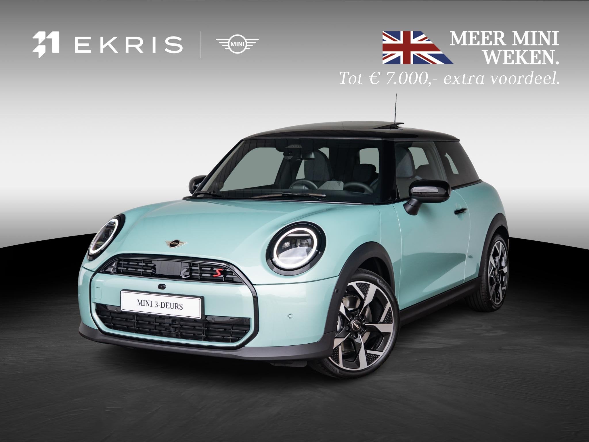 MINI 3-Deurs Cooper S | Pakket L + Classic Uitvoering, Auto's, 1998 cc, 4 cilinders, 4 stoelen, Leder en Stof