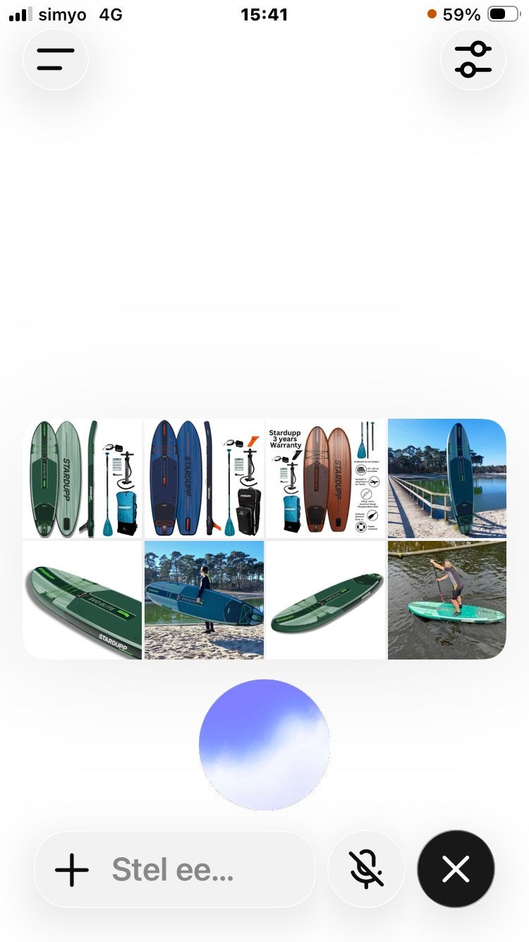 Stardupp Wakestore EVO Elite 10.8” SUP Board, Watersport en Boten, Ophalen, Zo goed als nieuw, Longboard, Met koord