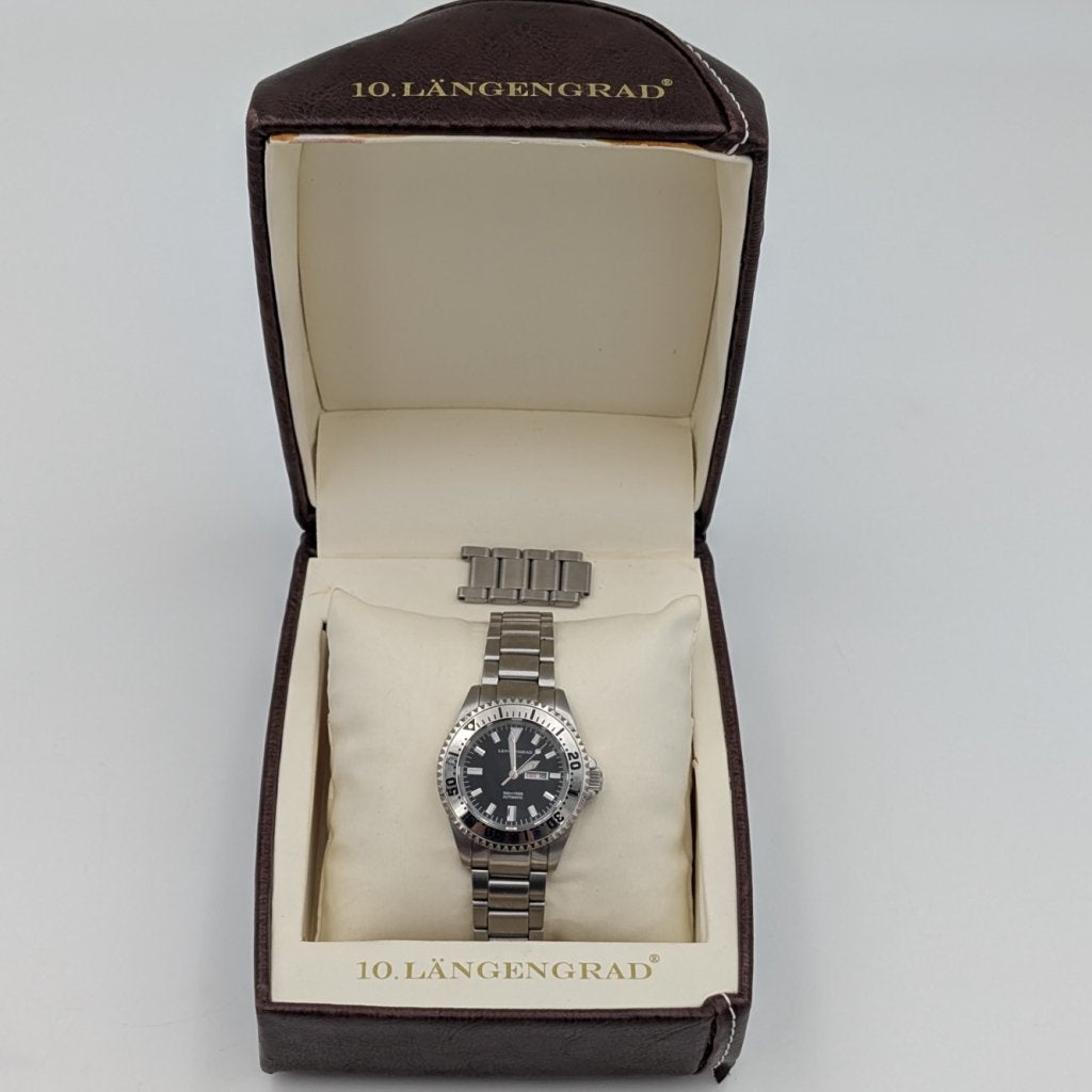 Längengrad automatisch diver horloge - Full set, Flex Ltd., Zo goed als nieuw, https://flex.com/contact-us, Nobelstraat 10, 5807 GA Oostrum LB, Limburg, Nederland