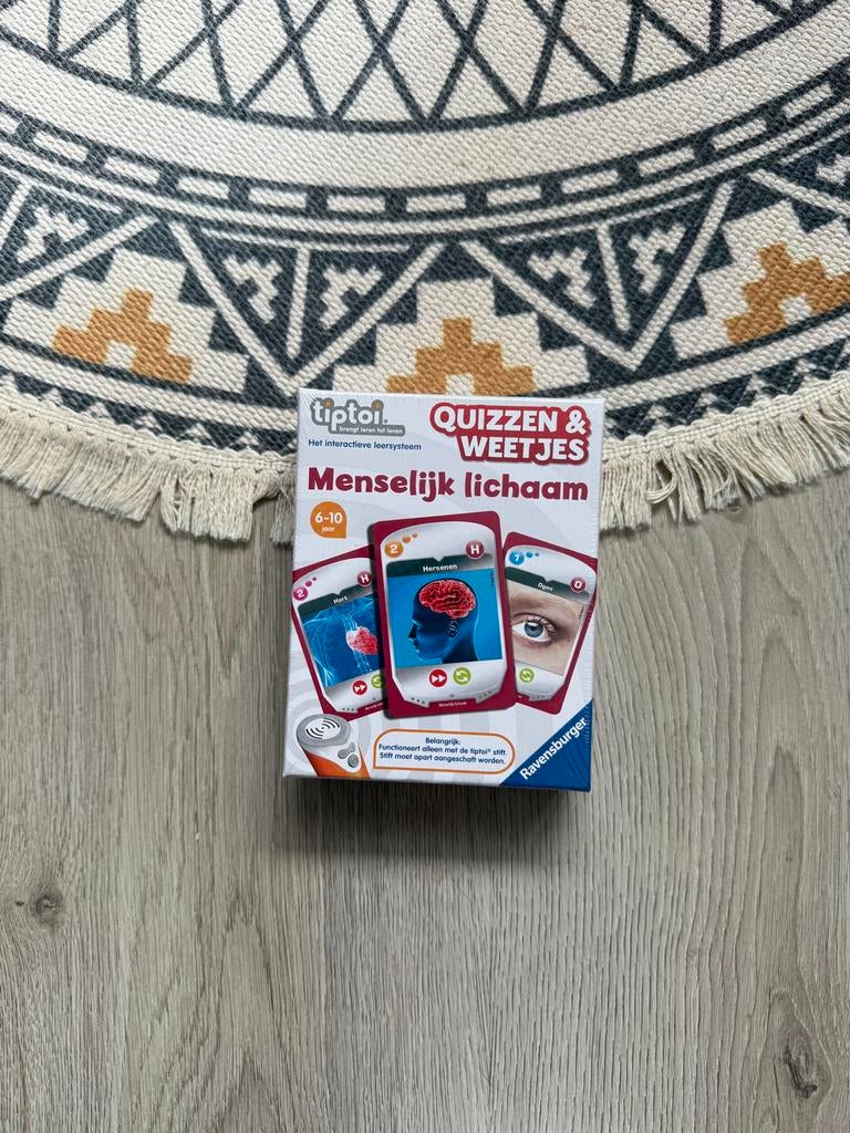 Tiptoi Quizzen & Weetjes: Menselijk Lichaam (6-10 jaar), Kinderen en Baby's, Speelgoed | Educatief en Creatief, Ophalen of Verzenden