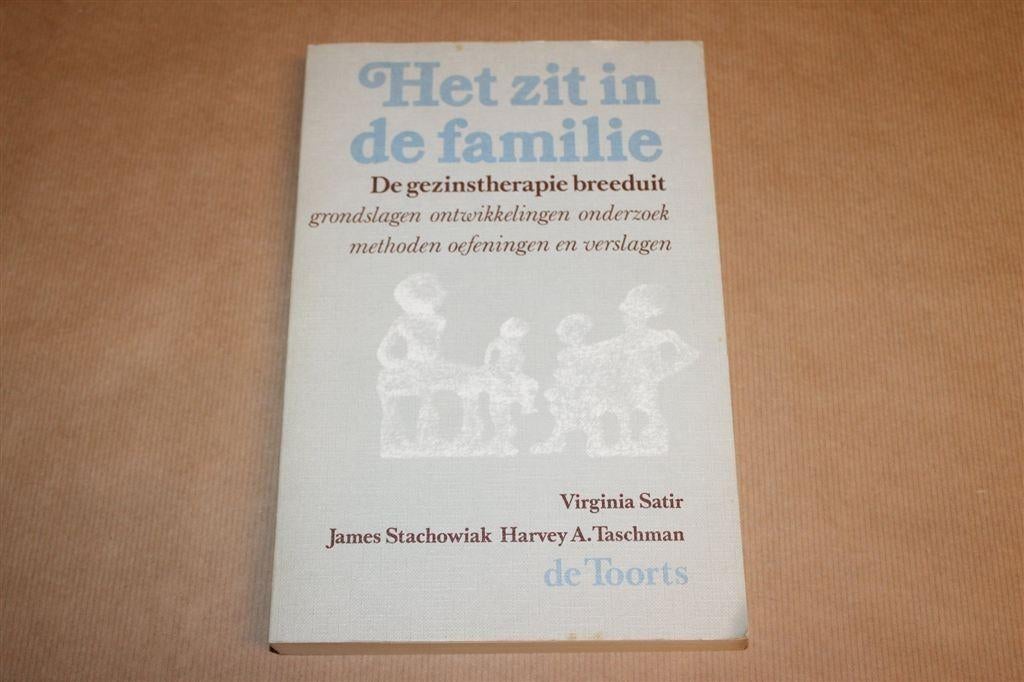 Het zit in de Familie — Gezinstherapie van Virginia Satir, Ophalen of Verzenden, Gelezen, Overige onderwerpen, Achtergrond en Informatie