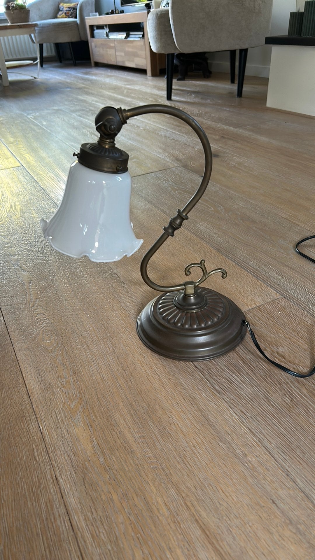 Burolamp, Huis en Inrichting, Lampen | Tafellampen, Ophalen of Verzenden, Zo goed als nieuw