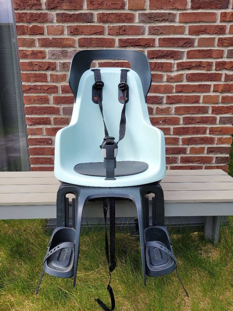 Bobike maxi GO fietszitje Marshmallow Mint, Achterzitje, Voetsteuntjes, 0 t/m 18 kg, Ophalen of Verzenden