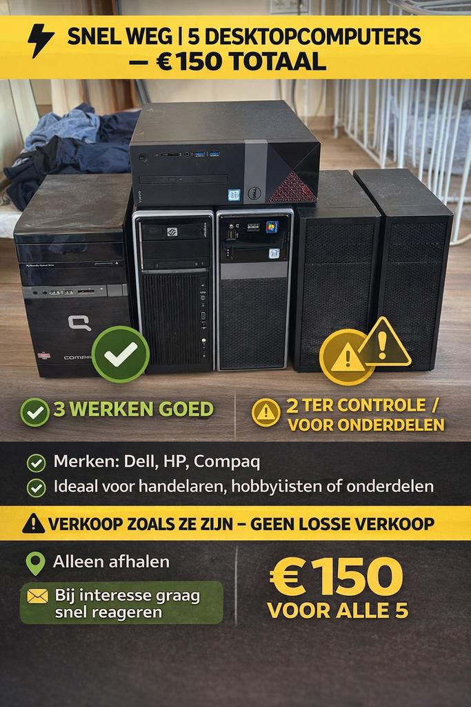 Computers, Ophalen, Gebruikt