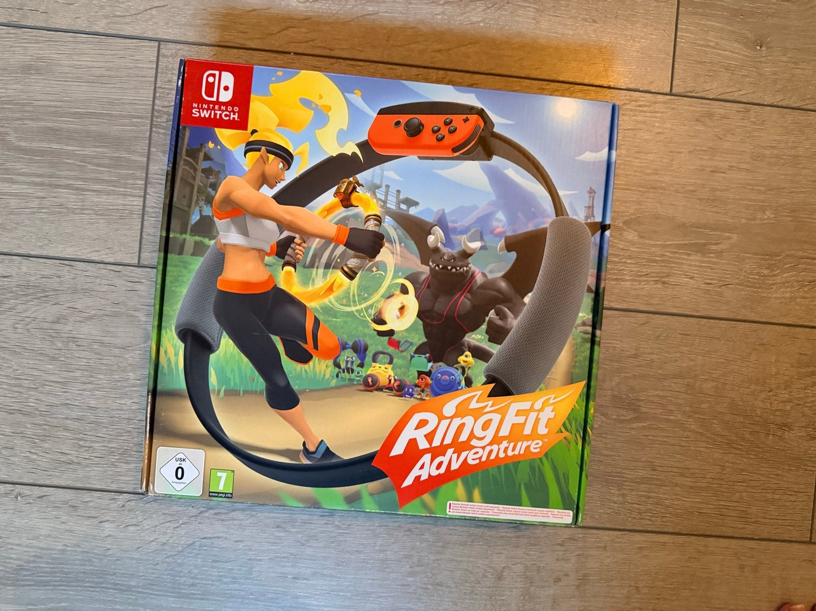 Ring Fit Adventure & Immortals Fenyx Rising - Nintendo Switc, Avontuur en Actie, 1 speler, Ophalen of Verzenden, Zo goed als nieuw