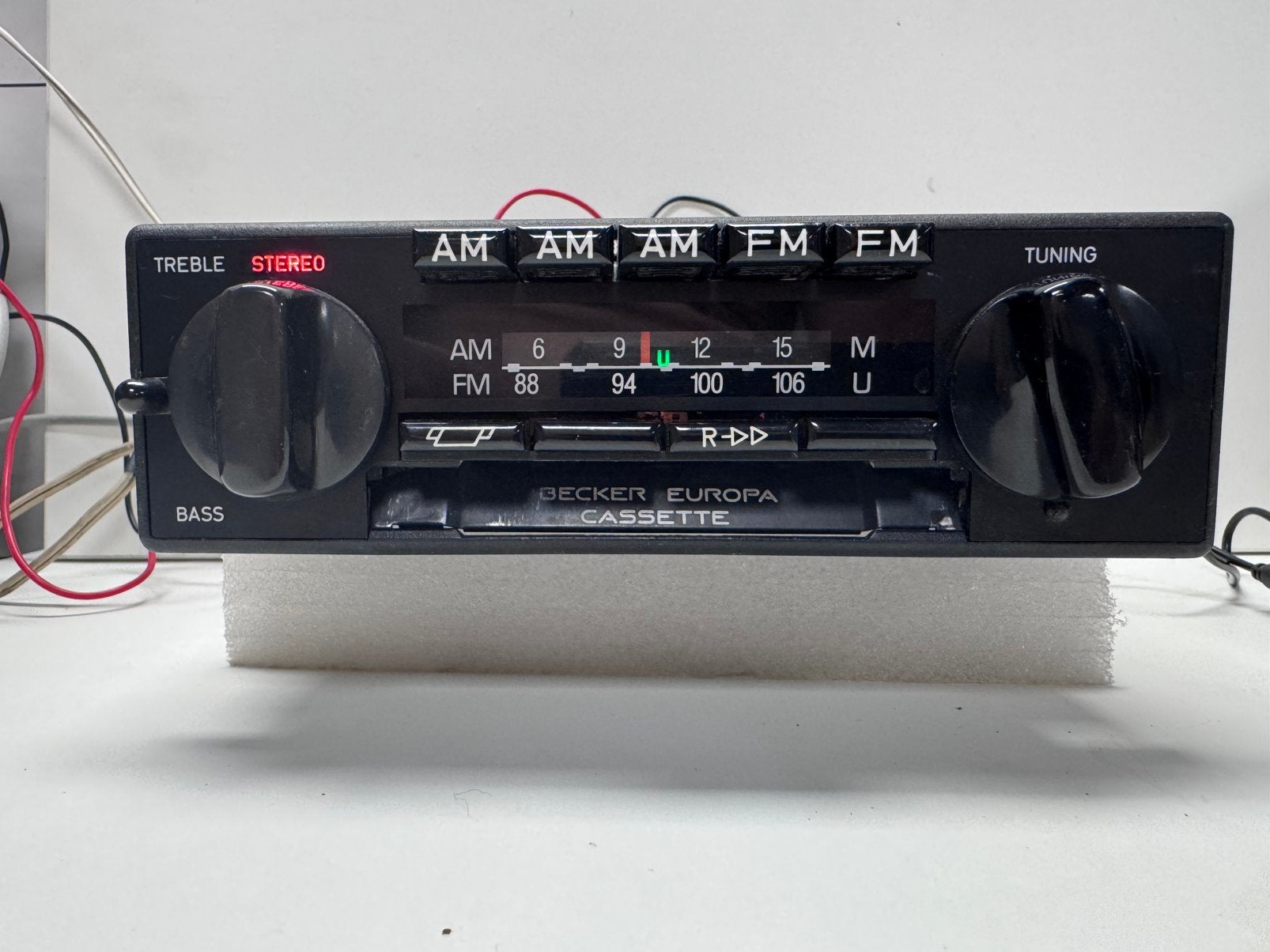 Becker Europa Voll Stereo – Radio, Cassette én Bluetooth, Auto diversen, Ophalen of Verzenden, Zo goed als nieuw