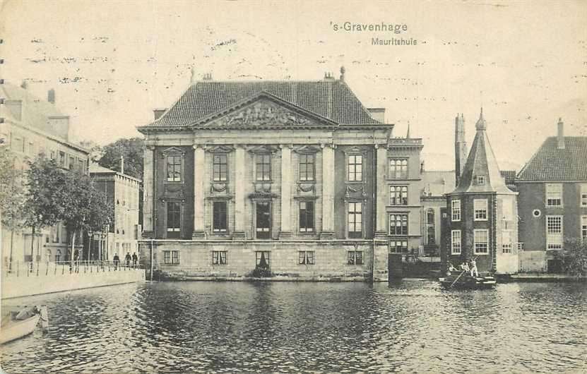 300-296-017 Den Haag Mauritshuis, Verzenden, Voor 1920, Zuid-Holland