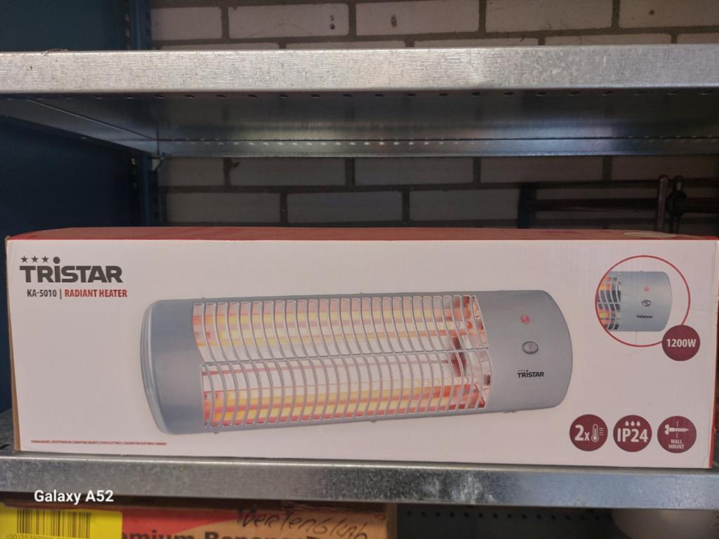 Tristar KA-5010 Radiant Heater 1200W - Nieuw in doos, Ophalen, Nieuw, 800 watt of meer, Kachel