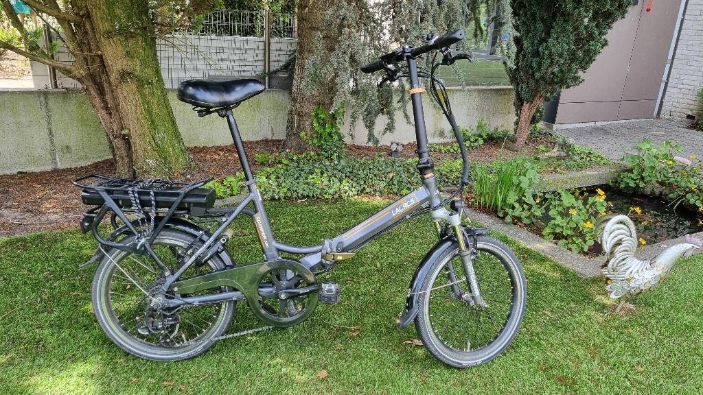Lacros scamper elektrische vouwfiets, Fietsen en Brommers, Gebruikt, Velgrem, Versnellingen, Ophalen