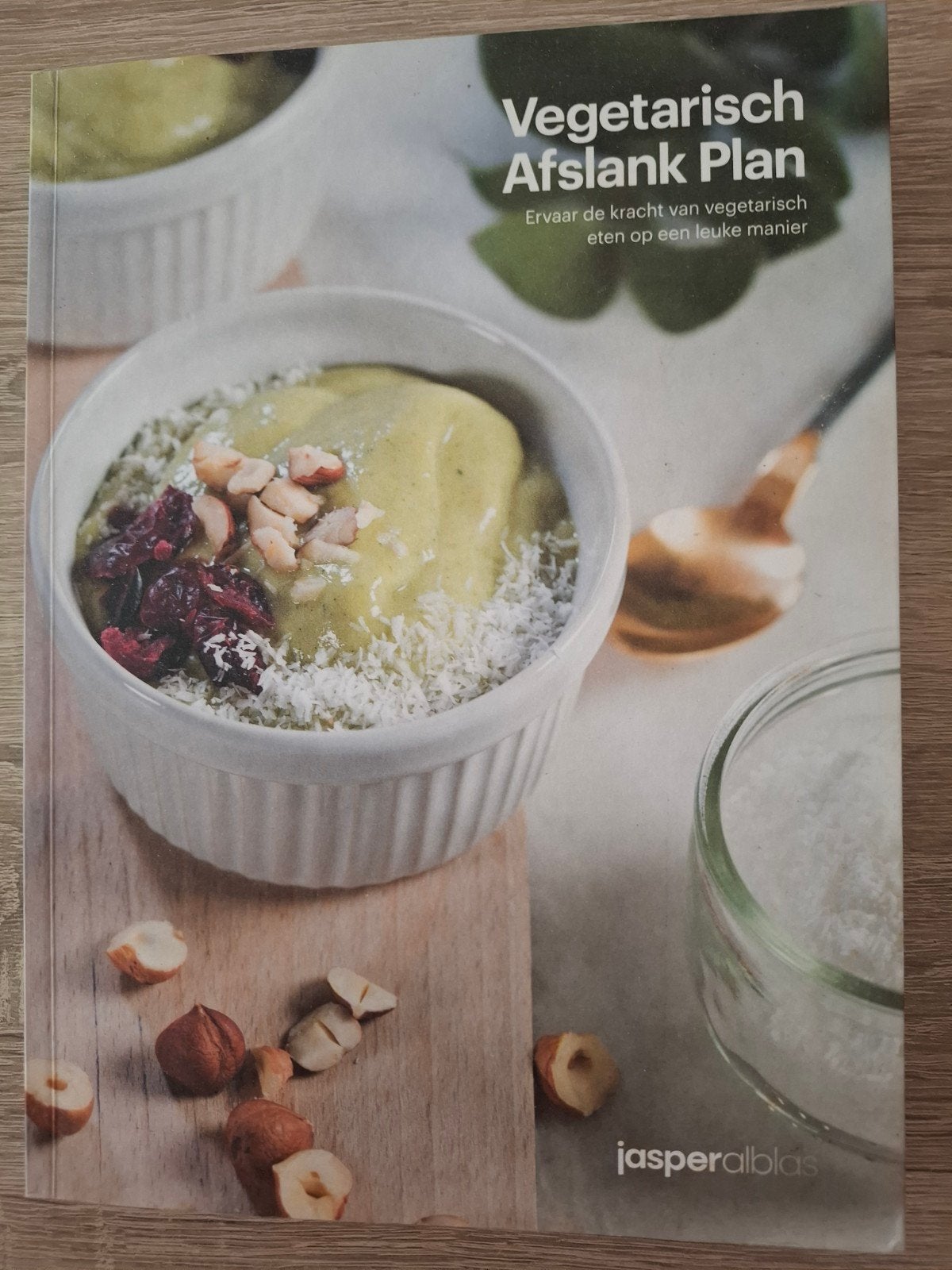 Vegetarisch Afslank Plan - Jasper Alblas, Boeken, Gezondheid, Dieet en Voeding, Zo goed als nieuw, Dieet en Voeding, Ophalen of Verzenden