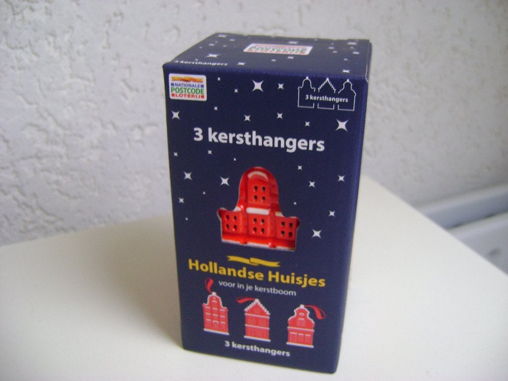 3 kersthangers van de postcode loterij nieuw in verpakking, Ophalen of Verzenden, Nieuw