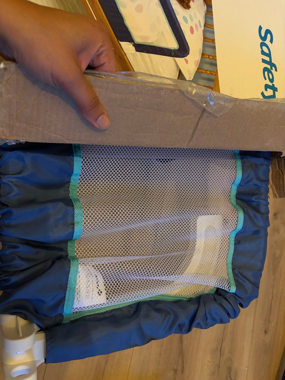 Safety 1st draagbaar bedhekje - Nieuw, verpakking geopend, Ophalen, Nieuw, Minder dan 140 cm, Minder dan 70 cm